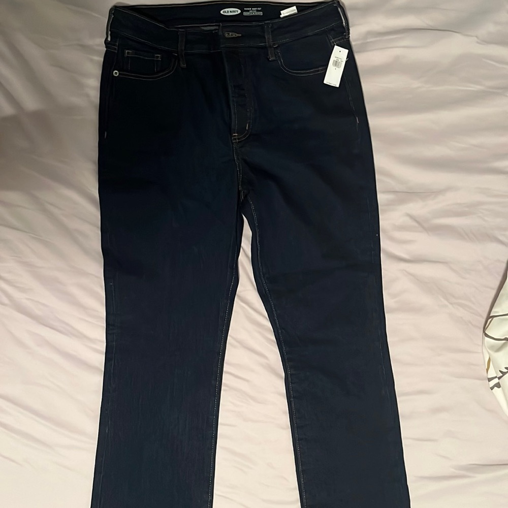 Dark Blue BootCut Jeans Sz 4